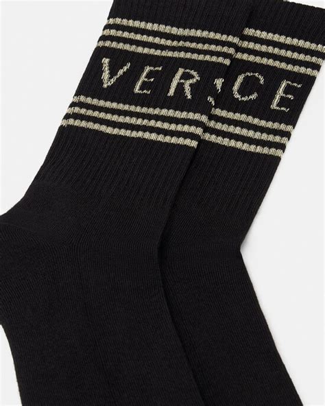 versace lace socks|Versace socks for men.